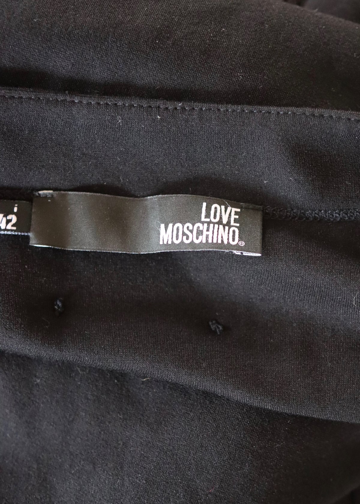 Black Moschino Dress