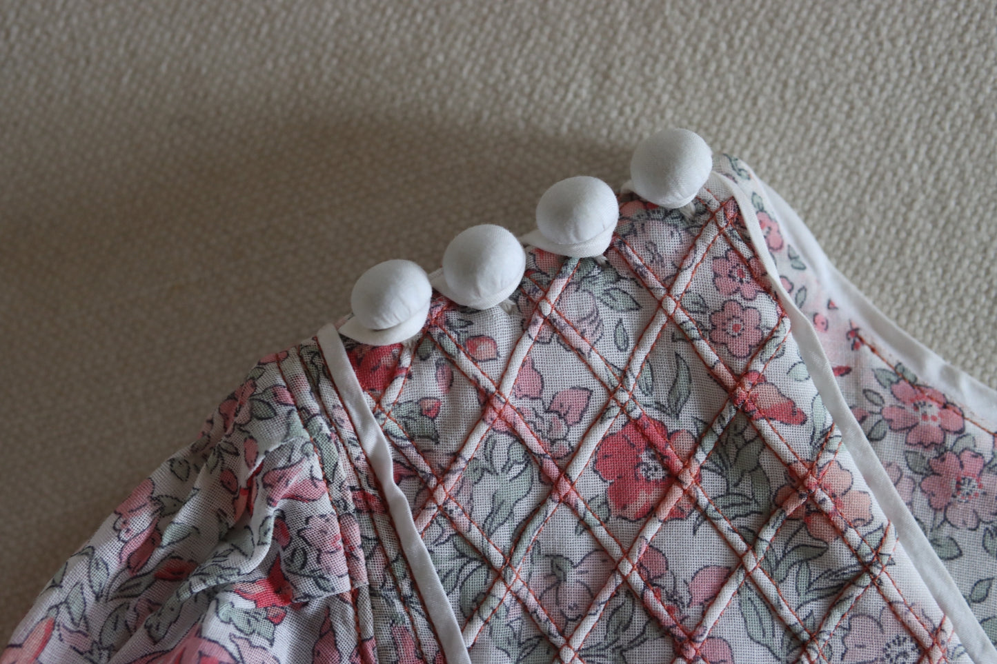 Fine Feathers Henley Liberty Dress | 1970s