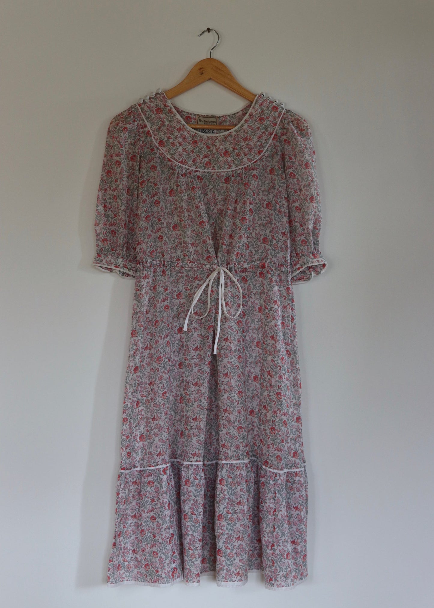 Fine Feathers Henley Liberty Dress | 1970s