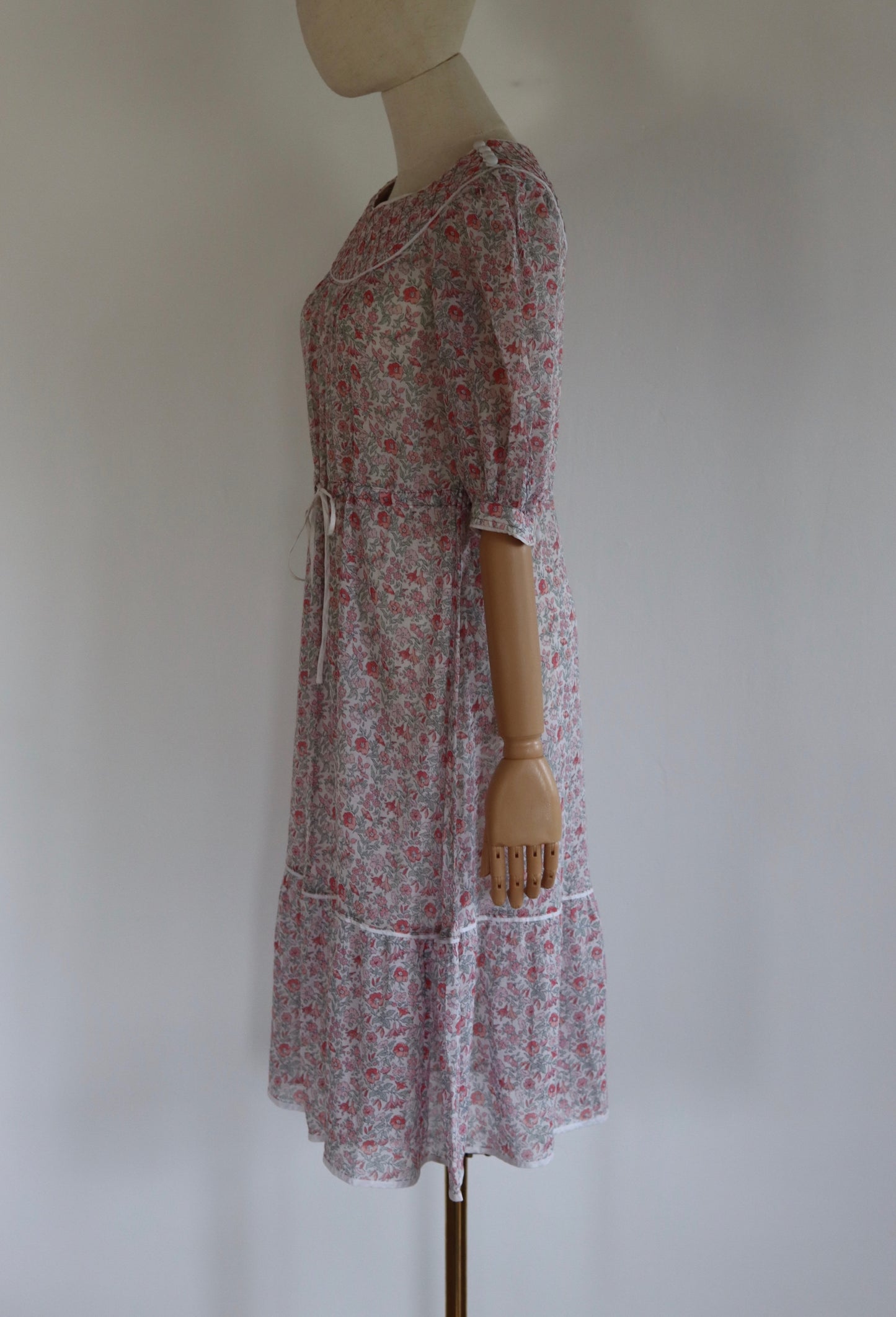 Fine Feathers Henley Liberty Dress | 1970s