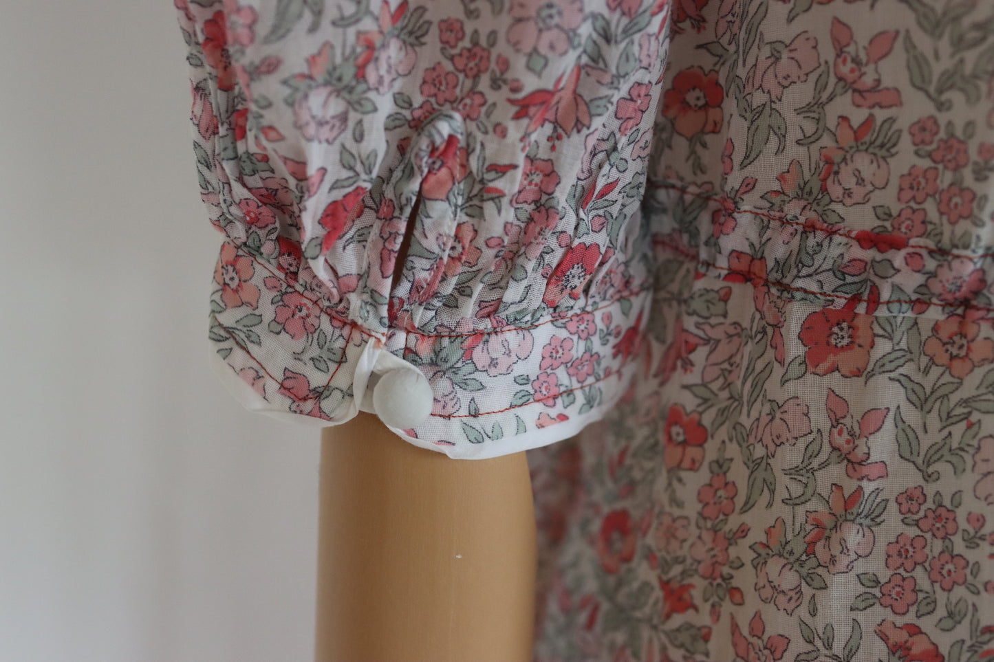 Fine Feathers Henley Liberty Dress | 1970s