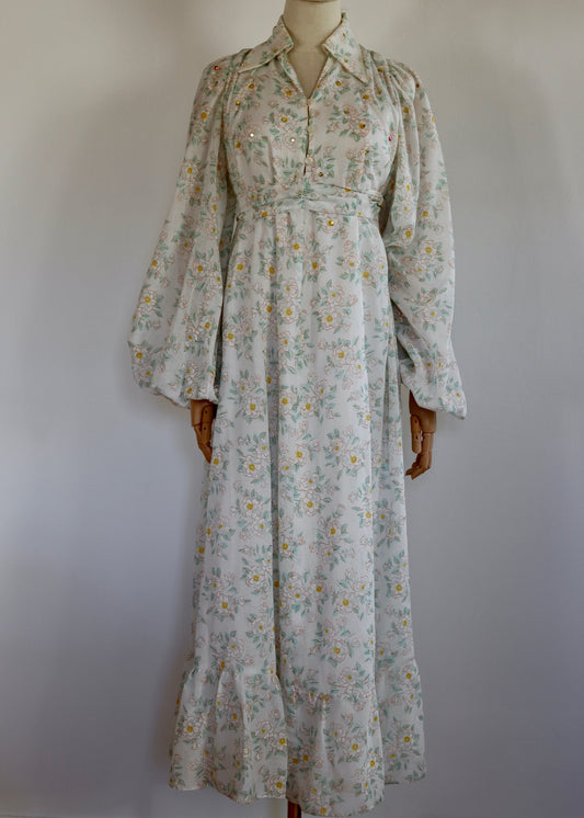 David Silverman Maxi Dress  | 1970s