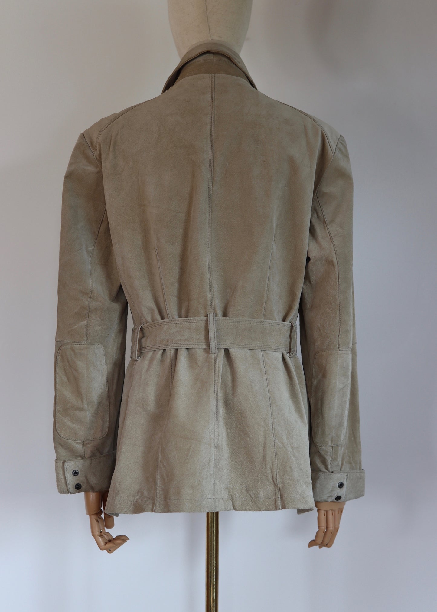 Suede Safari Jacket