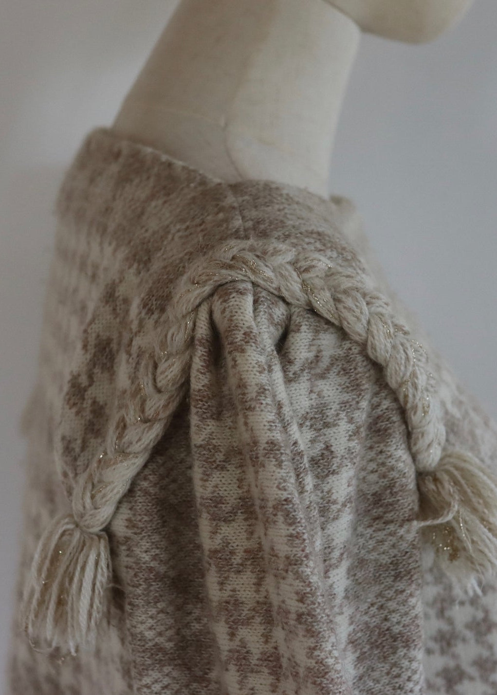 ESCADA Dogtooth Alpaca Blend Jumper | 1980s