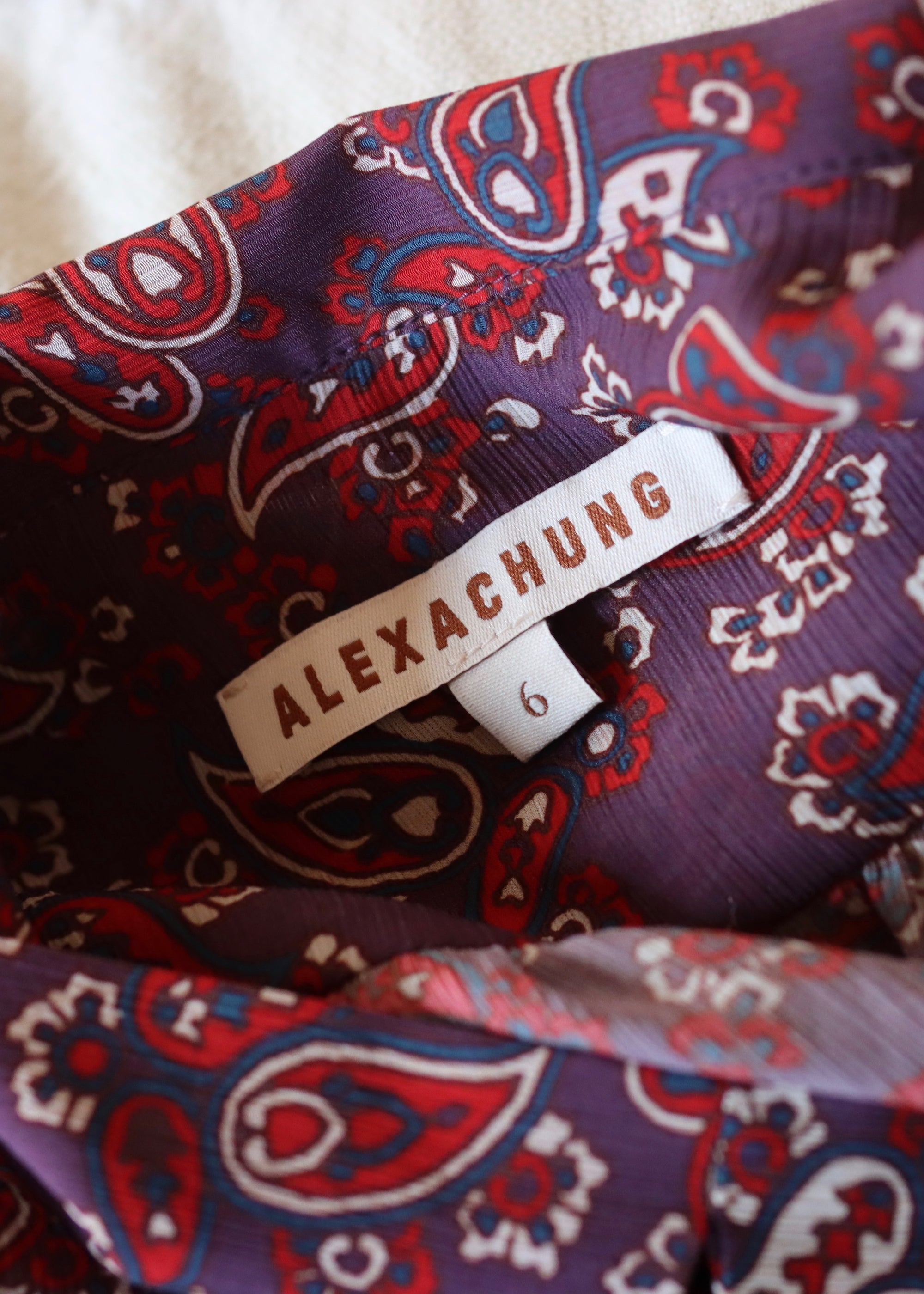 ALEXA CHUNG | Paisley Print Blouse