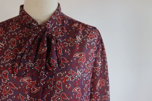 ALEXA CHUNG | Paisley Print Blouse