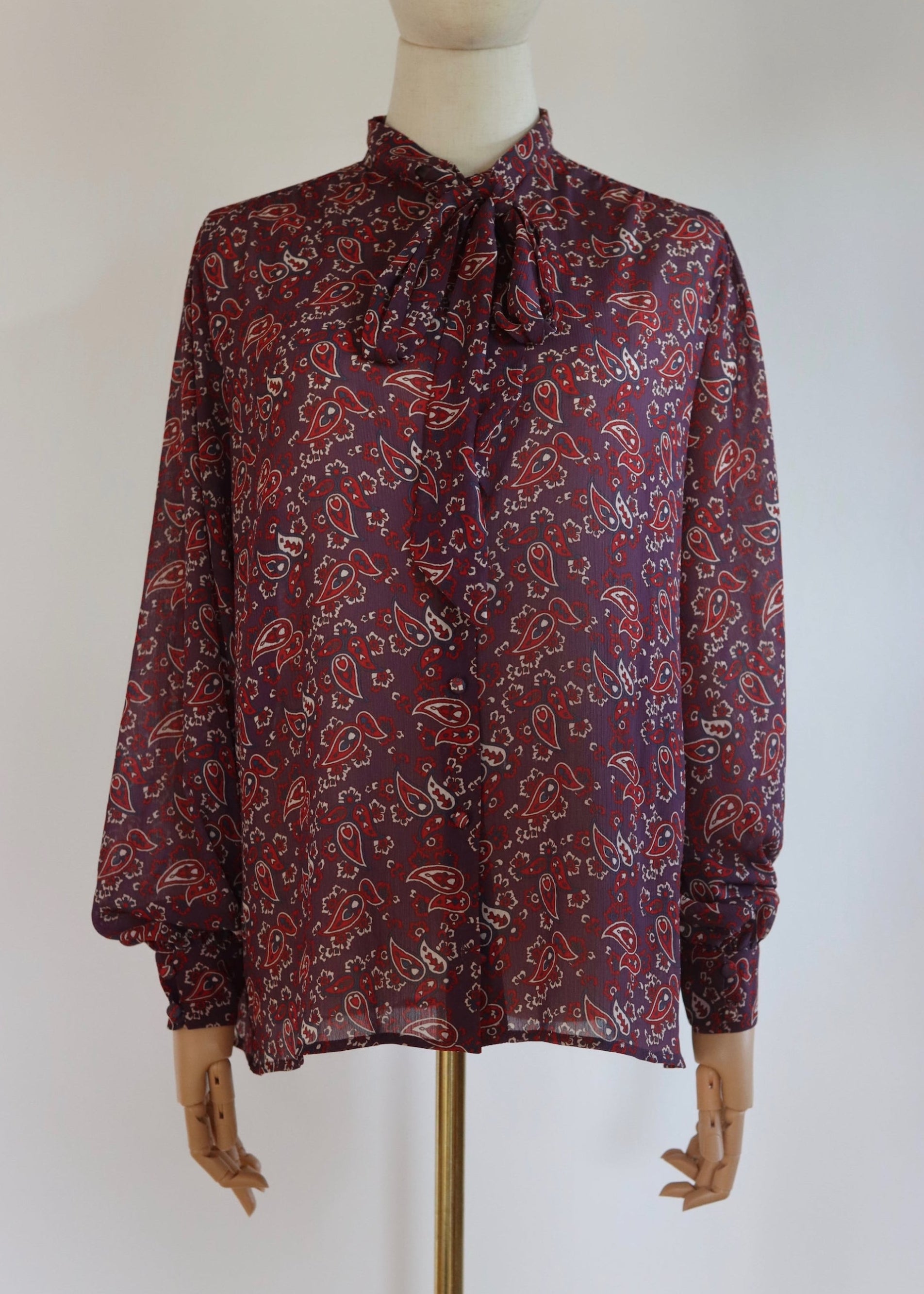 ALEXA CHUNG | Paisley Print Blouse