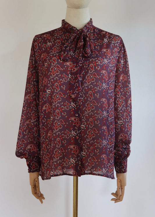 ALEXA CHUNG | Paisley Print Blouse