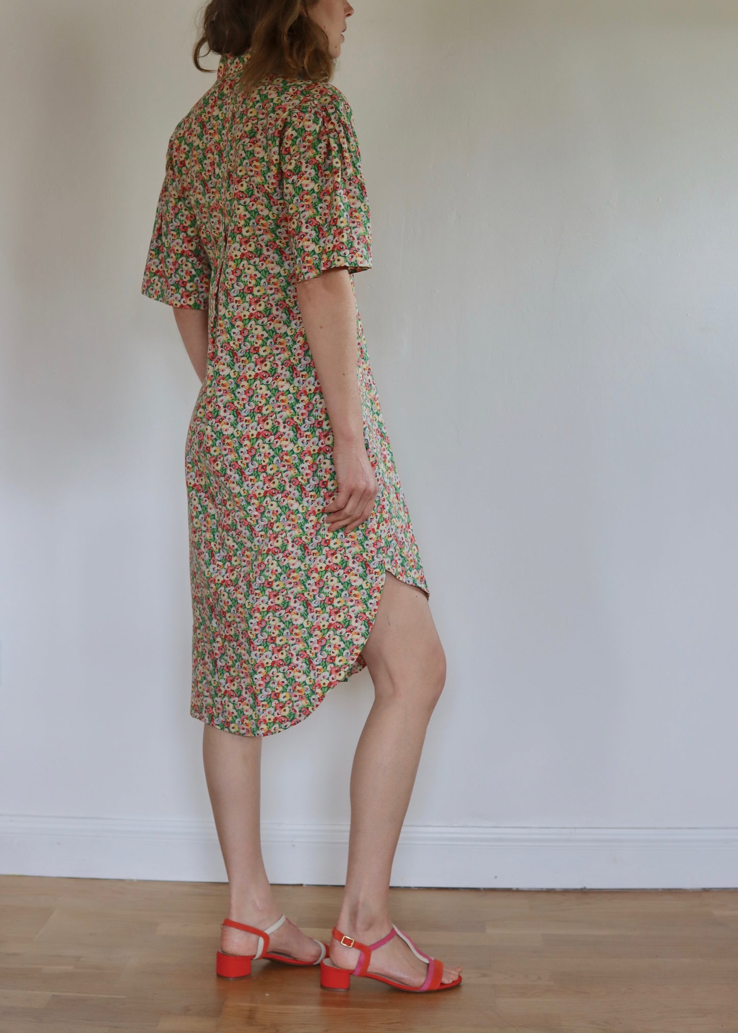 Hildebrand Liberty Print Shirt Dress | 1970s