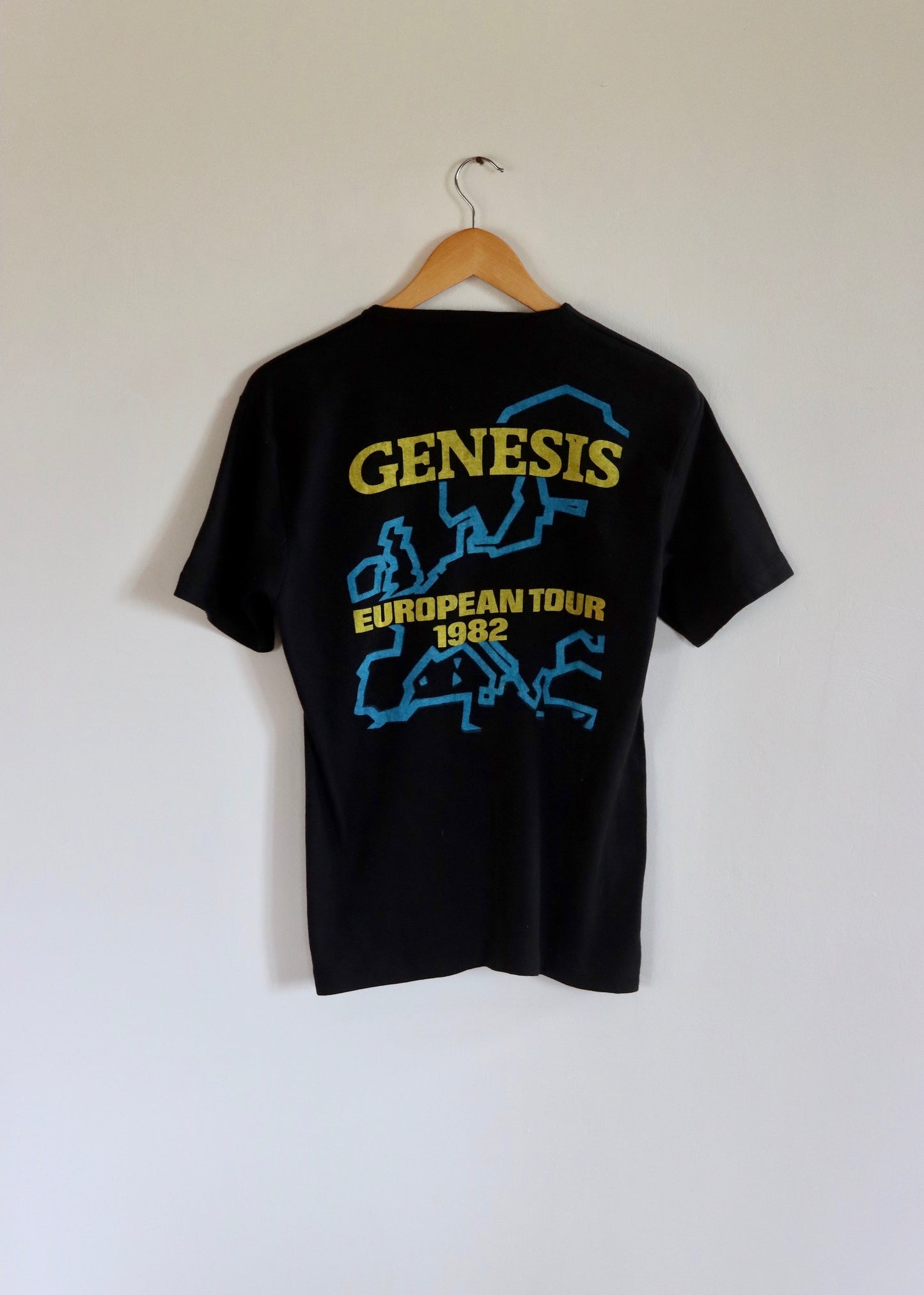 Rare Genesis 1982 European Tour T-shirt