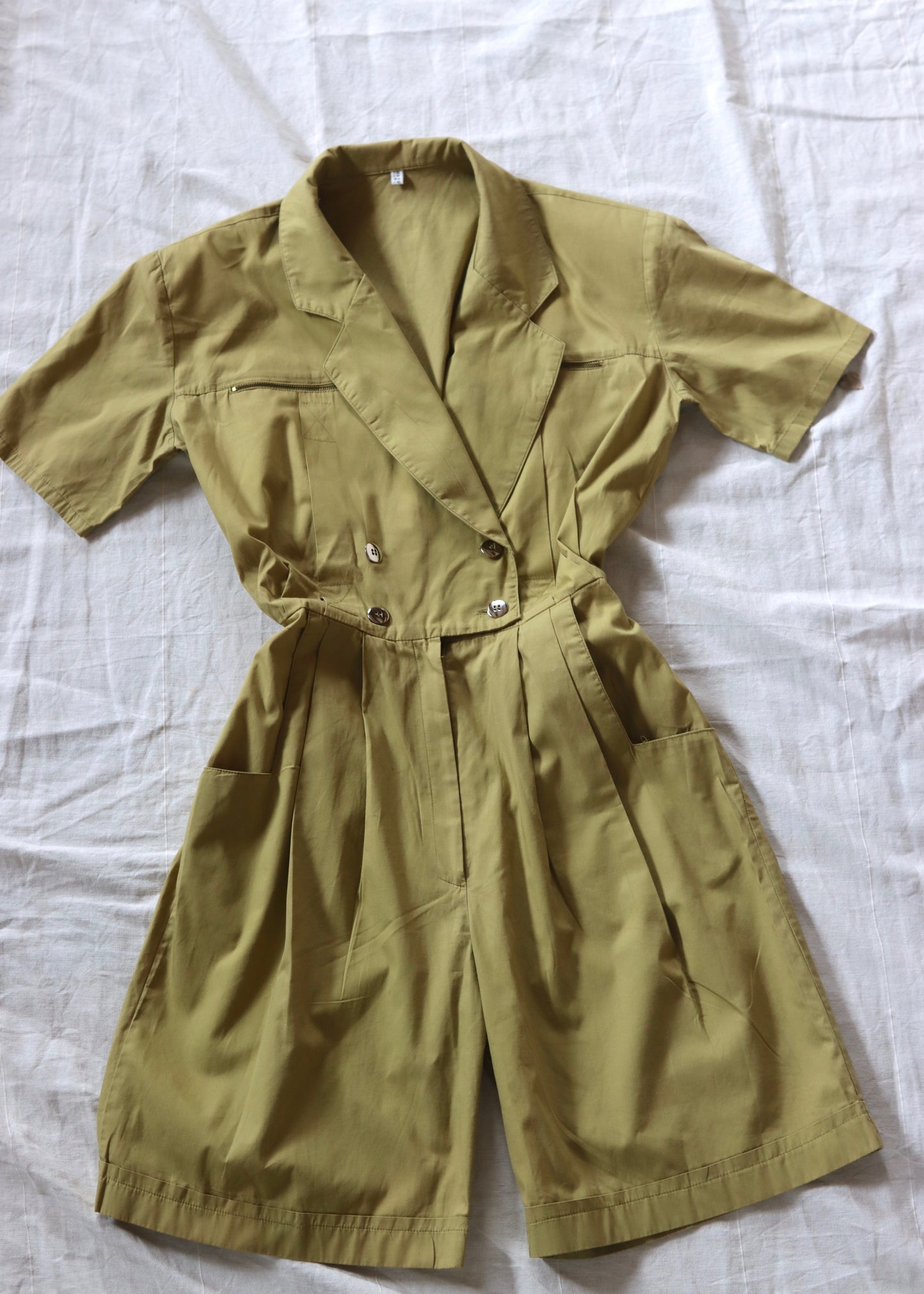 Khaki Jumpsuit | 1980s