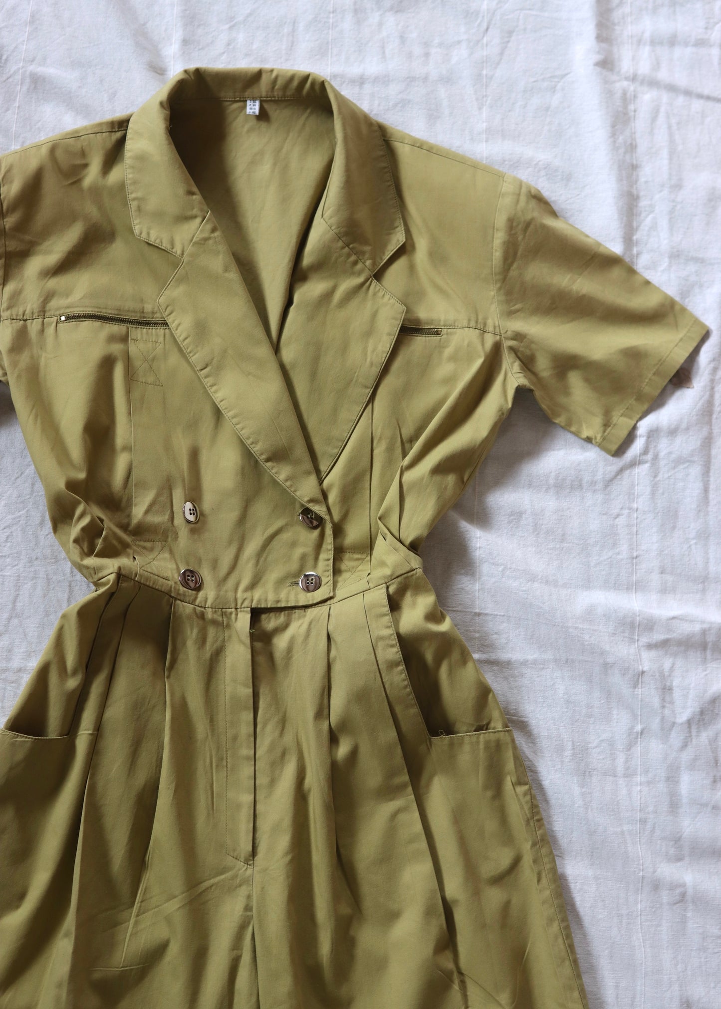 Khaki Jumpsuit | 1980s