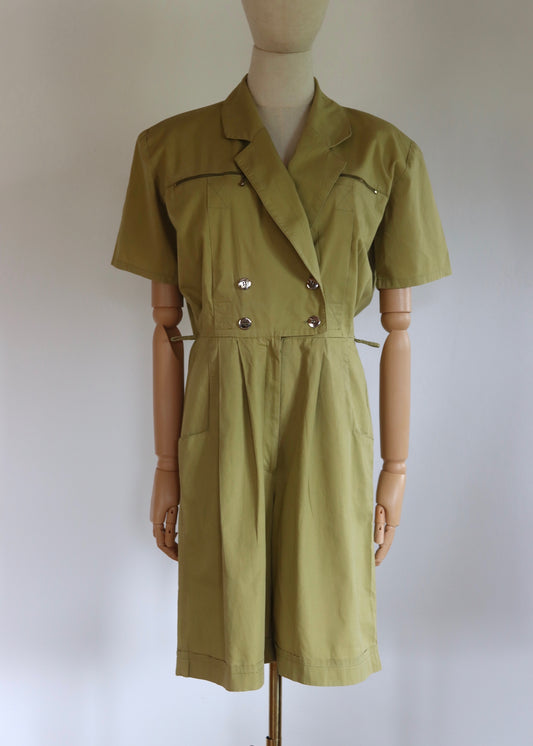 Khaki Jumpsuit | 1980s