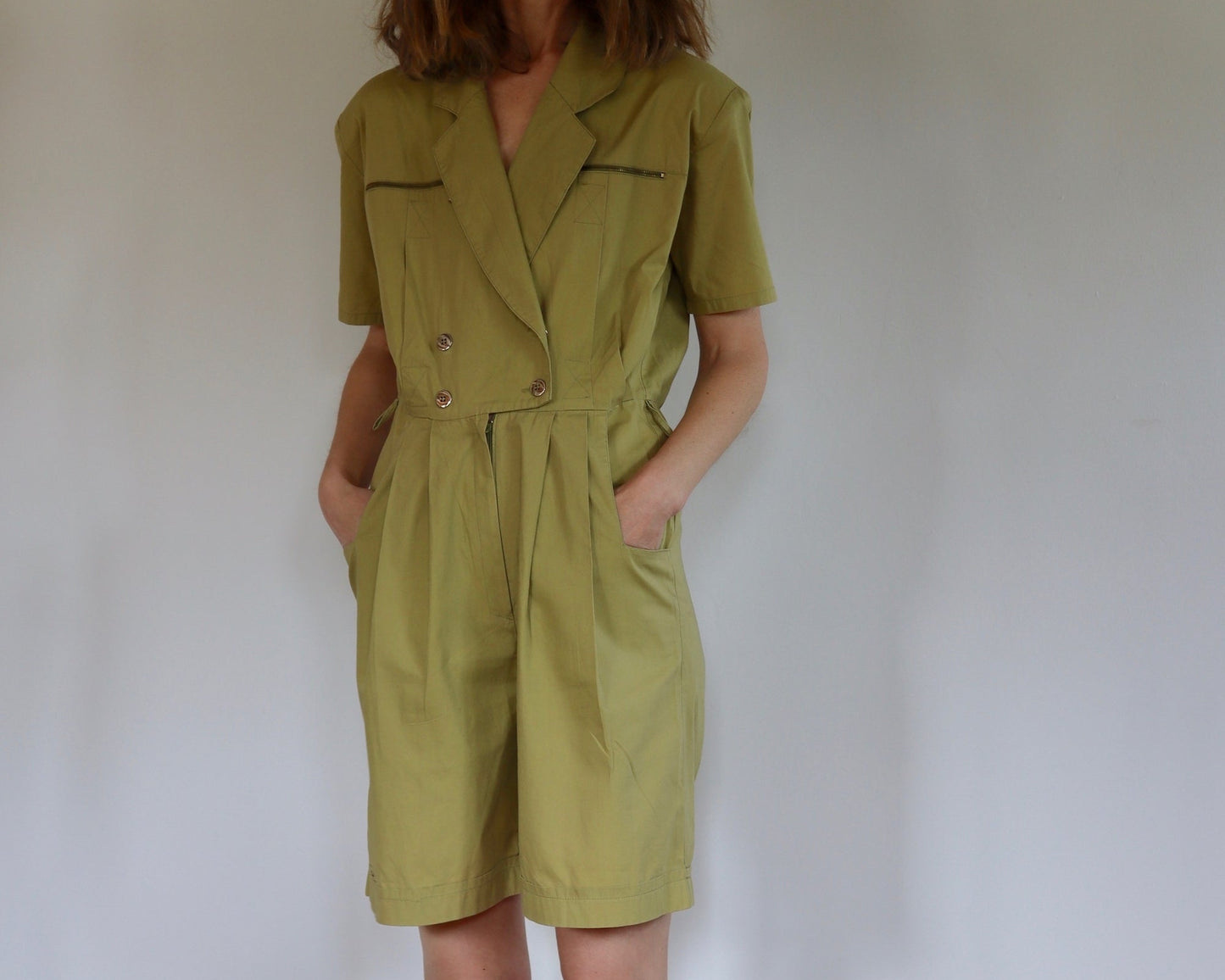 Khaki Jumpsuit | 1980s
