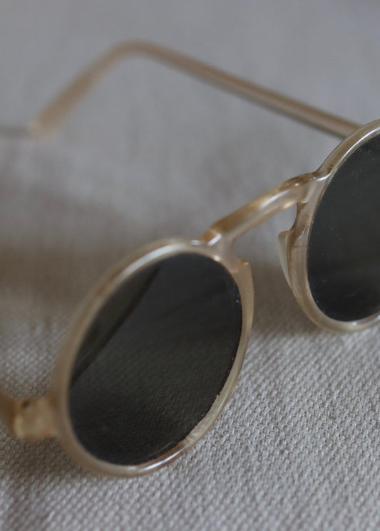 Original and Rare 1930s Round Sunglasses