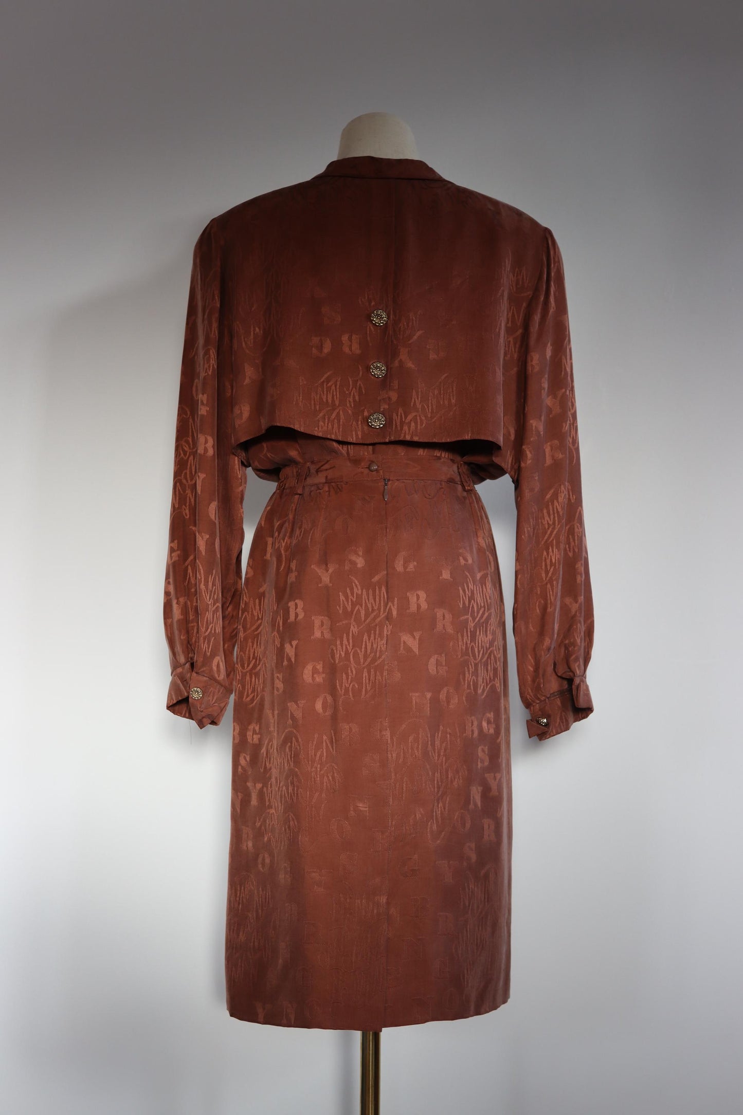 COUTURE BERND LINEK | 1980s Skirt Suit