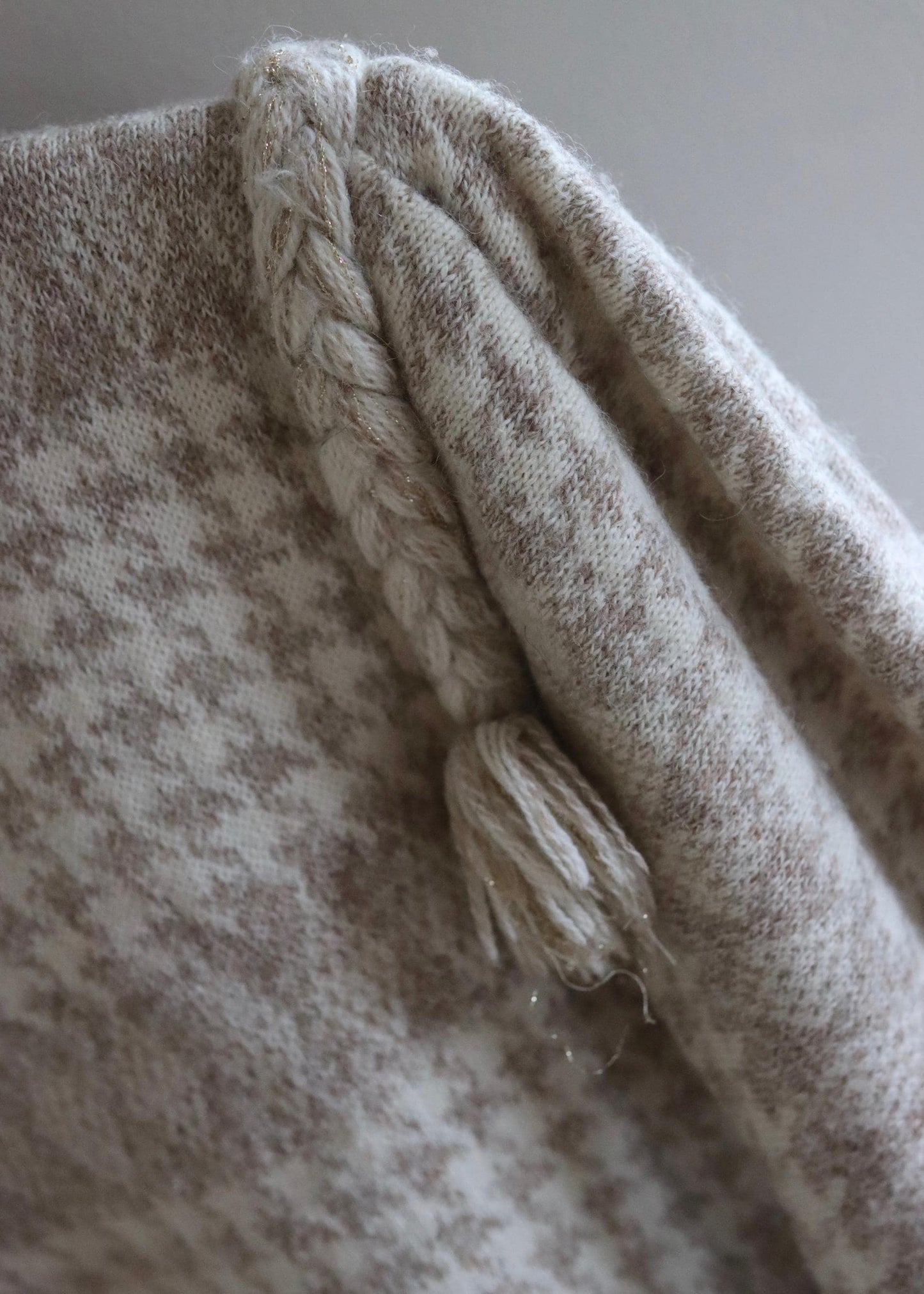 ESCADA Dogtooth Alpaca Blend Jumper | 1980s
