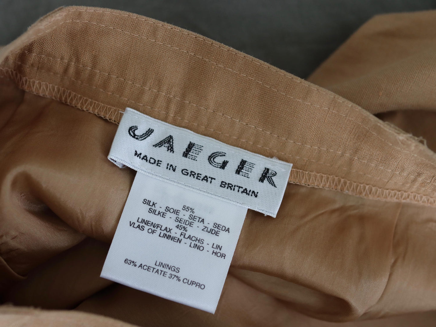 Jaeger | Linen Straight Skirt