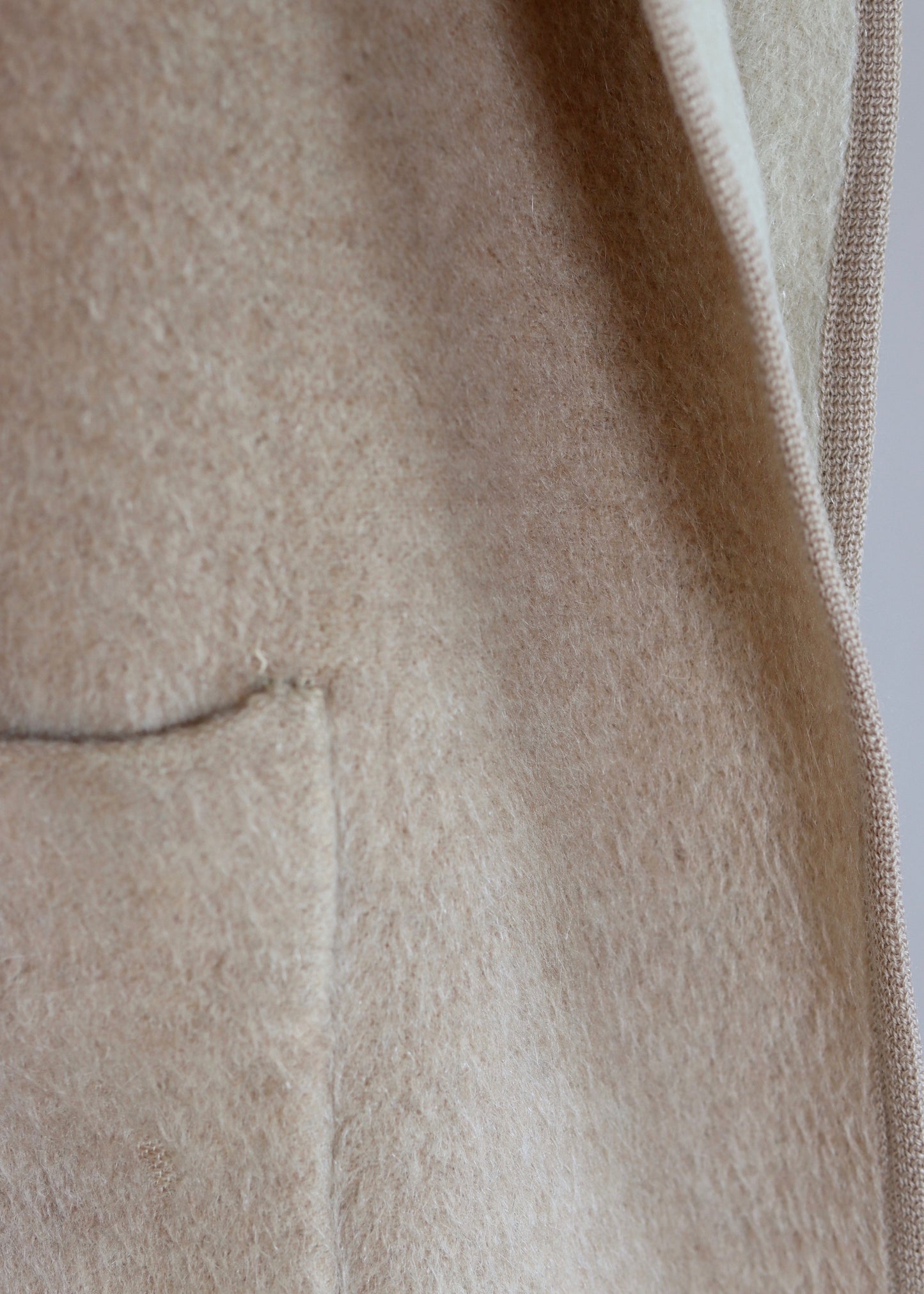 1960s Llama Reversible Coat by ENGLISH LADY