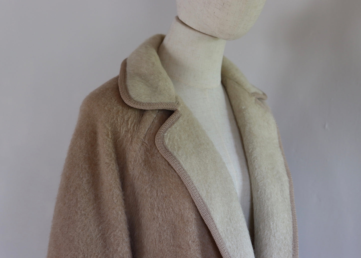 1960s Llama Reversible Coat by ENGLISH LADY