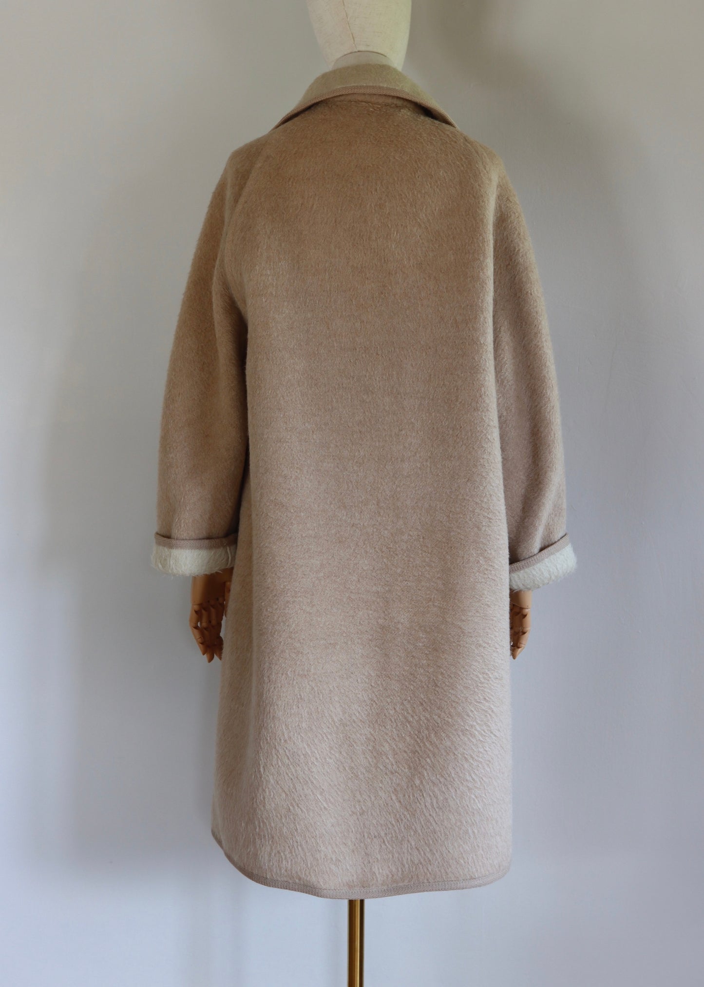 1960s Llama Reversible Coat by ENGLISH LADY